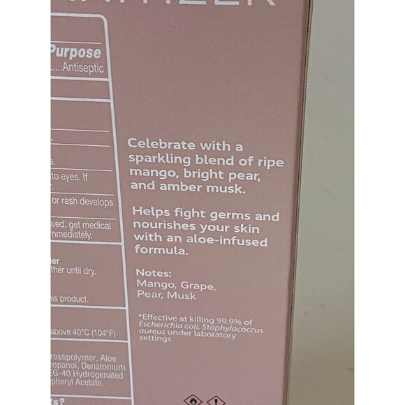 Smart Care Scented Hand Sanitizer Spray 1.35 Fl Oz Champagne Toast Hydrating NEW - Picture 10 of 10